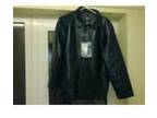 leather jacket. mens italian leather jacket,  brand new, ....