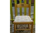 KITCHEN TABLE & 4 chairs,  FOR SALE;  Pine table & chairs, ....